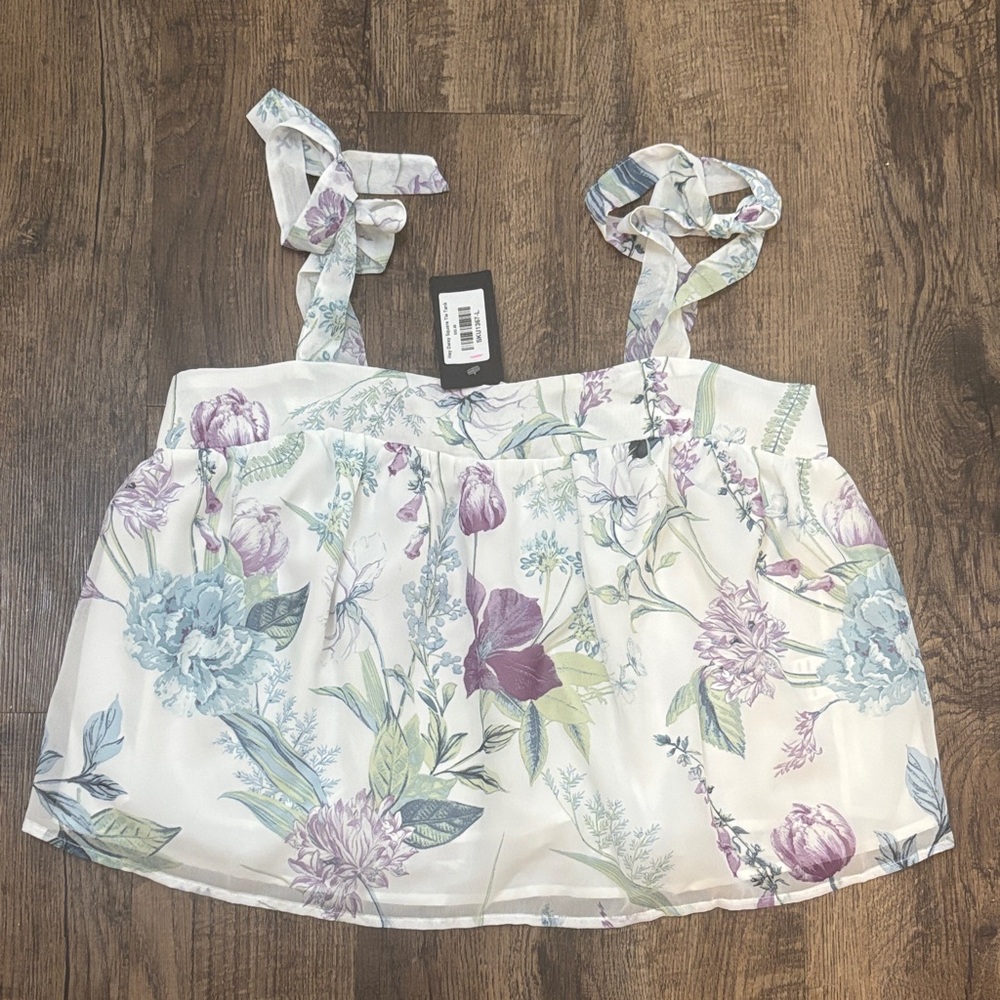 Floral Print Women's Top